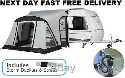 New+Carpet 2020 Dorema Quick And n Easy 265 Air Inflatable Caravan Porch Awning