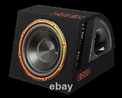 New Edge EDB12A 12 Active Car Subwoofer Built in AMP Inc Wiring Kit