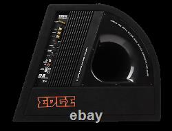 New Edge EDB12A 12 Active Car Subwoofer Built in AMP Inc Wiring Kit