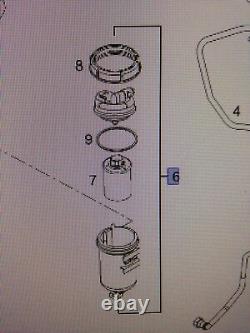 New GM Vauxhall Opel Antara 2.0 Diesel Fuel Filter Housing 96629454 / 5516300