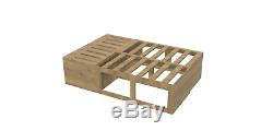 New L Shaped Camper Van Bed for VW T4 T5 T6 Transit & Vivaro. Ply Camper Beds