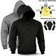 New Motorcycle Hoodie Reinforced With Dupont Kevlar Aramid Fibre Size S 6xl
