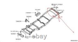 Nissan Navara D40 Chassis Cross Member Rear Tubular Weld In Replacement