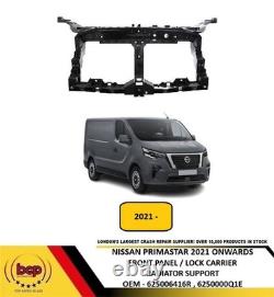 Nissan Primastar 2021 On Front Panel Lockcarrier Radiator Support New 625006416r