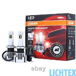 OSRAM NIGHT BREAKER H7 LED Bis zu 220% mehr Helligkeit mit Straßenzulassung NEU