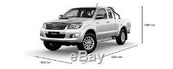 Outback Accessories Roof Consoles 4x4 Toyota Hilux Dual Extra Cab Utes 2005 2015