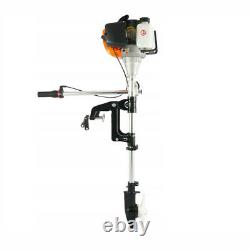 Outboard Engine 5.2 HP 2 Stroke Motor Light Inflatable Fishing Engine