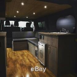 PLY Sliding Camper Van Beds Sofa Bed for VW T4 T5 T6 Vivaro & Transit Campers