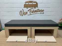 PLY Sliding Camper Van Beds Vivaro, Movano, Truck, Boat VW T5 Transit Custom