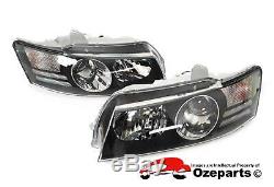 Pair LH+RH Head Light Projector For Holden Commodore VZ SS Calais Crewman 0407