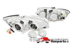 Pair LH+RH Head Light Projector For Holden Commodore VZ SS Calais Crewman 0407