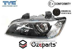 Pair LH+RH Projector Head Light Black For Holden VE Commodore Series 1'06'10