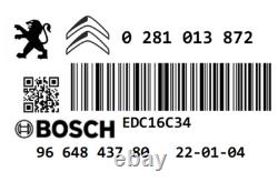Peugeot 308 1.6 Hdi 90 Free Running Tuned Remap Ecu 0281013872