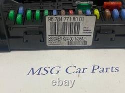 Peugeot 5008 967847718001 fuse box