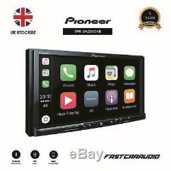 Pioneer Sph-da230dab 7 Apple Carplay Android Auto Bluetooth Dab+ Usb Double Din