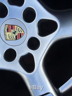 Porsche 997 C4 C4S 19 Alloy Wheel Set Genuine Porsche