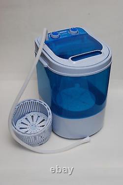 Portable 230v Mini Washing Machine Ideal For Caravan Motorhomes Spin Dryer