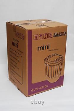 Portable 230v Mini Washing Machine Ideal For Caravan Motorhomes Spin Dryer