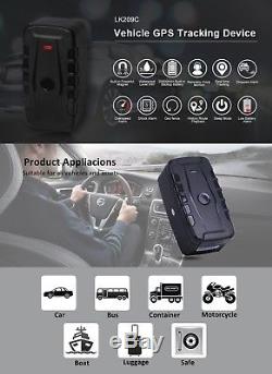 Portable Long Life 3G GPS Tracker Waterproof Magnet Car Anti Theft Live Tracking