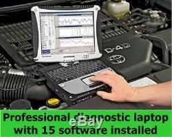 Professional Diagnostic Laptop 15 car diagnostic programs already installed