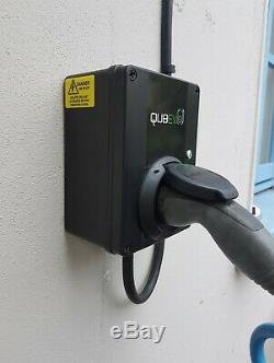 QUBEV EV Charging Unit Type 2 Socket 32 Amp/7.2 kW IP65