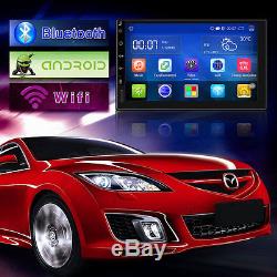 Quad Core Android 5.1 WIFI 7 Double 2DIN Car Radio Stereo GPS SAT Nav Bluetooth