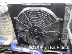 RDX 14 DIRECT FIT Electric Cooling Radiator Fan Kit LandRover Defender 200 Tdi