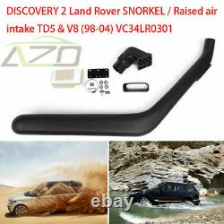 Raised Air Intake Ram Induction Snorkel Kit For Land Rover Discovery 2 II Td5 V8