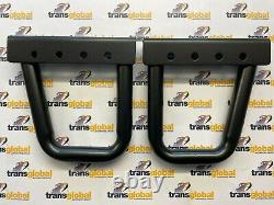 Rear LH RH Bumper Grab Handles for Land Rover Defender 110 130 Hi Cap 88-16