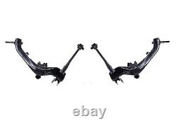 Rear Left + Right Lower Suspension Wishbone Arms for Avensis 03-08 Powder Coated