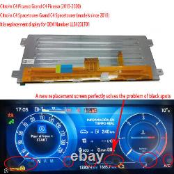 Replacement Lcd Display LLB123LT01 Citroën C4 Picasso 9808851580 instrument