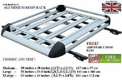 Roof Deck tray platform rack carry box luggage carrier Universal with free bars