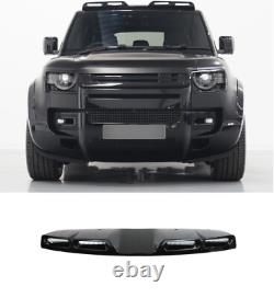 Roof Led Lights Bar Kit Gloss Black For Land Rover Defender L663 90 110 130 20+