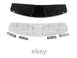 Roof Led Lights Bar Kit Gloss Black For Land Rover Defender L663 90 110 130 20+
