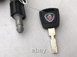 SCANIA P G R T DC NEW STEERING LOCK SET KEYS IGNITION SWITCH 2x KEY, ECU 2487298