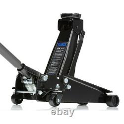 SGS 3 Ton Heavy Duty Trolley Jack With 4 Ton Ratchet Axle Stands