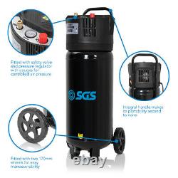 SGS 50 Litre Oil Free Direct Drive Vertical Air Compressor