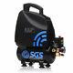 Sgs 6 Litre Oil-less Direct Drive Air Compressor 5.7cfm, 1.5hp, 6l