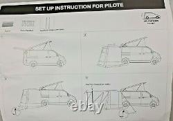 SMALL VAN TAILGATE TENT 1.7m- 2m high CAMPER AWNING VW CADDY custom