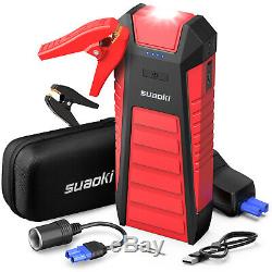 SUAOKI 2500A 25000mAh Jump Starter Power Bank Booster Battery for 12V Car Boat