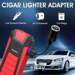 SUAOKI 2500A 25000mAh Jump Starter Power Bank Booster Battery for 12V Car Boat