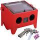 Sandblaster Sand Blaster Blasting Blast Sandblasting Bead Cabinet 90l Led Light