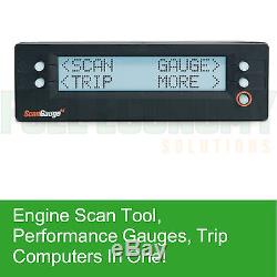 ScanGauge 2 II OBD2 Auto OBD Scan Tool Digital Gauge & Car Trip Computer