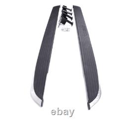 Side Steps Fits Range Rover Velar Aluminium Running Boards Black/Silver 2017+ UK