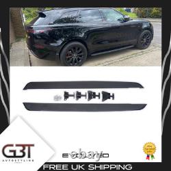 Side Steps For Range Rover Velar Aluminium Running Boards All Black UK Seller