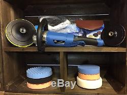 Silverline Mop DIY Car Polisher Kit + 10 Heads Autoexpress award winning machine