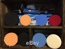 Silverline Mop DIY Car Polisher Kit + 10 Heads Autoexpress award winning machine