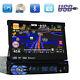 Single 1 Din Car Radio Touchscreen Gps Sat Nav Bluetooth Cd Dvd Player Stereo