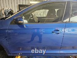 Skoda Rapid 2017 LH Passenger Front Door Blue F5W 5JA831051C, 5JA831055B