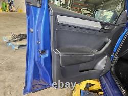 Skoda Rapid 2017 LH Passenger Front Door Blue F5W 5JA831051C, 5JA831055B